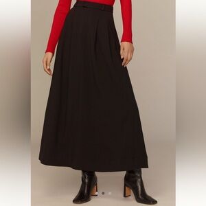 Anthropologie Avery Pleated Maxi Skirt by Maeve